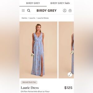 Birdie Grey Floral Sleeveless Maxi Dress - Blue and Pink